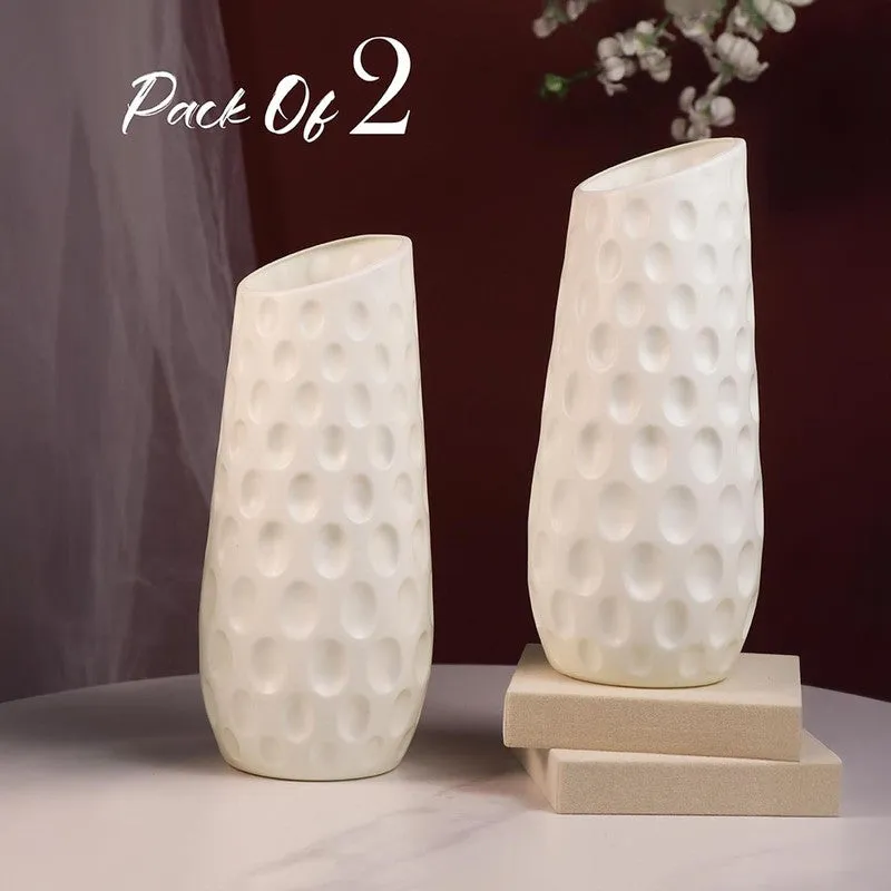 Lunar Dot Vase - Set Of Two media 3