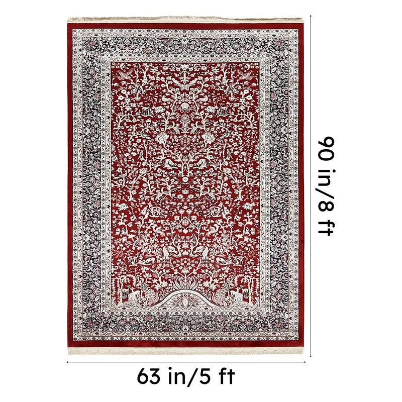 Gulzaar Art Silk Carpet media 10