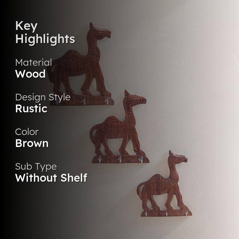 Camel Safari Key Holder - Set Of Three media 2