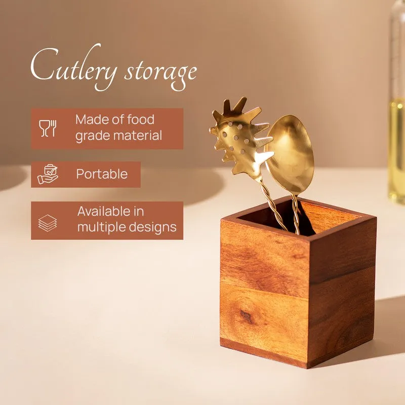Gripon Wooden Cutlery Holder media 5