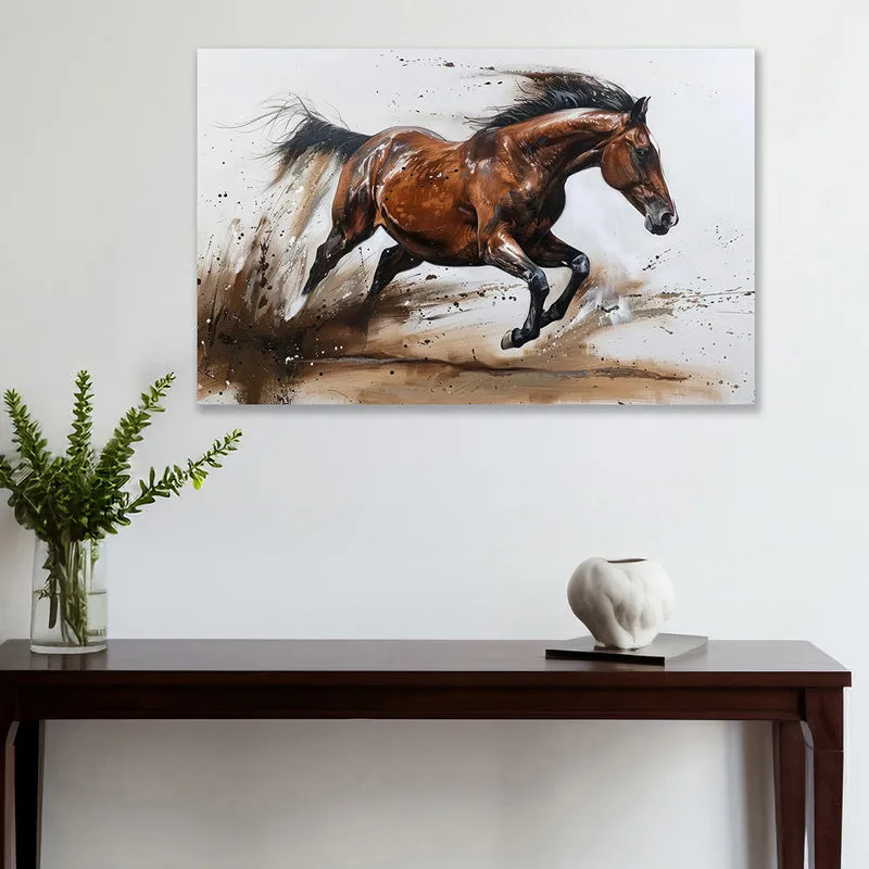 Roan Gallop Wall Art media 1