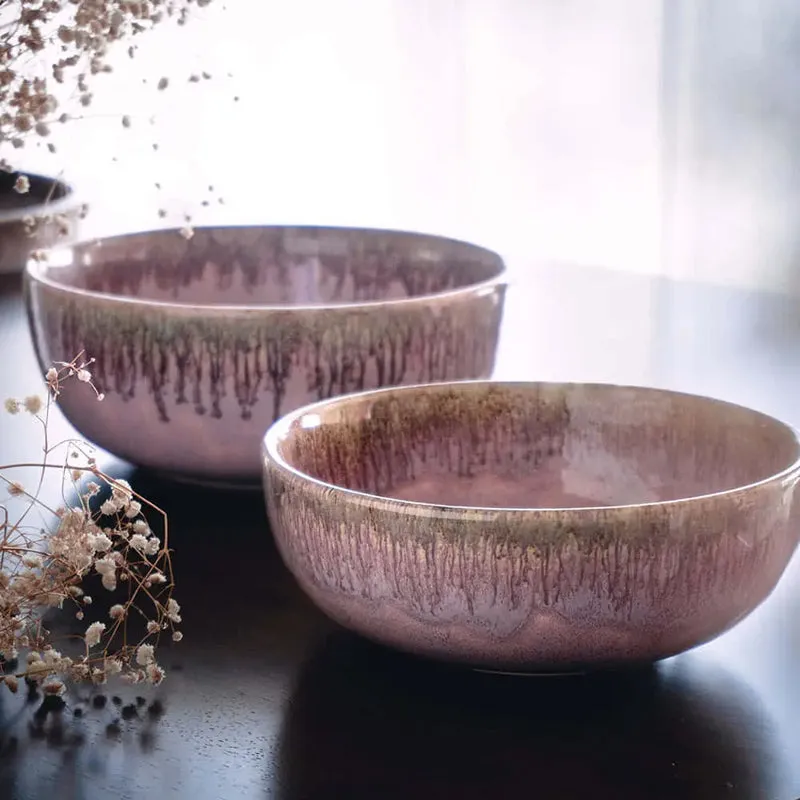 Oshin Handmade Serving Bowl - 700 ML media 5