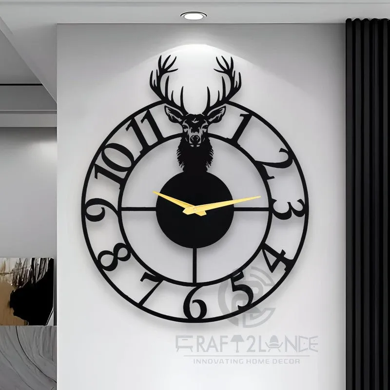 Notion Silent Wall Clock - Black media 4