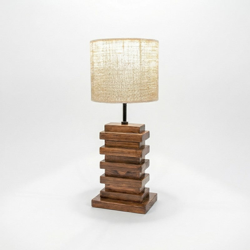 Jorian Jute Table Lamp - Brown,Beige media 6
