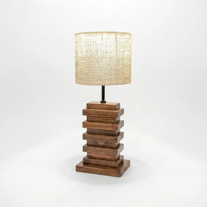 Jorian Jute Table Lamp - Brown,Beige media 6