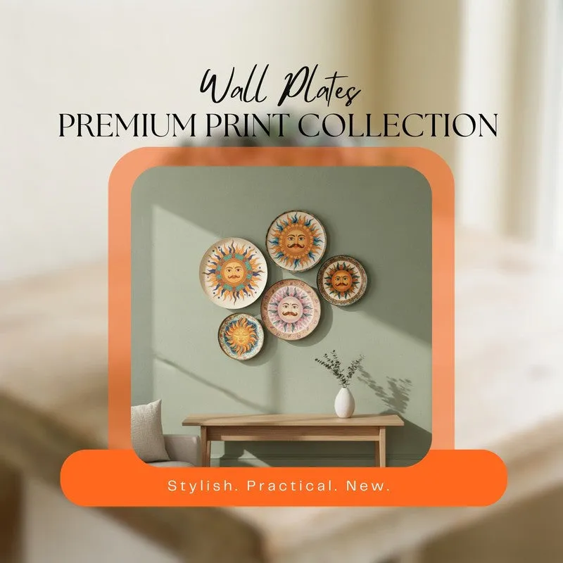 Surya Bliss Wall Plates - Set of Five media 9