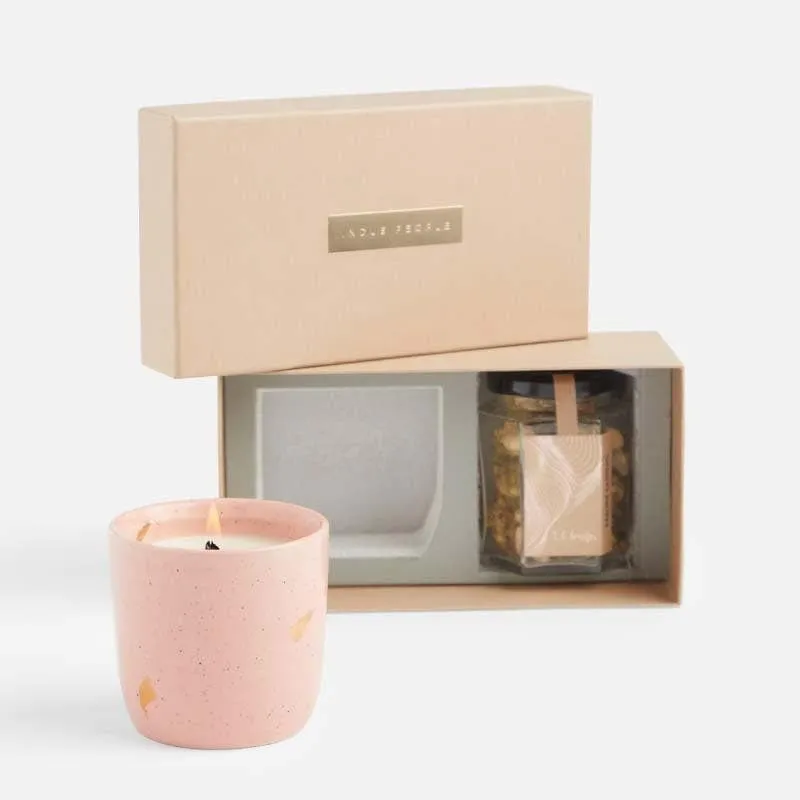 Ganga Old Rose Gift Box - Set of Two media 5