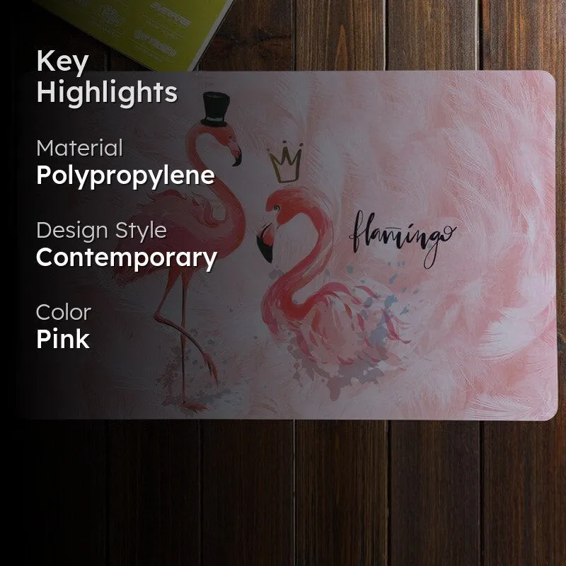 Flamingo Wedding Placemat - Set Of Six media 2