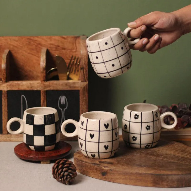 Jewett Ceramic Tea Cup (230 mL Each) - Set of Four media 1