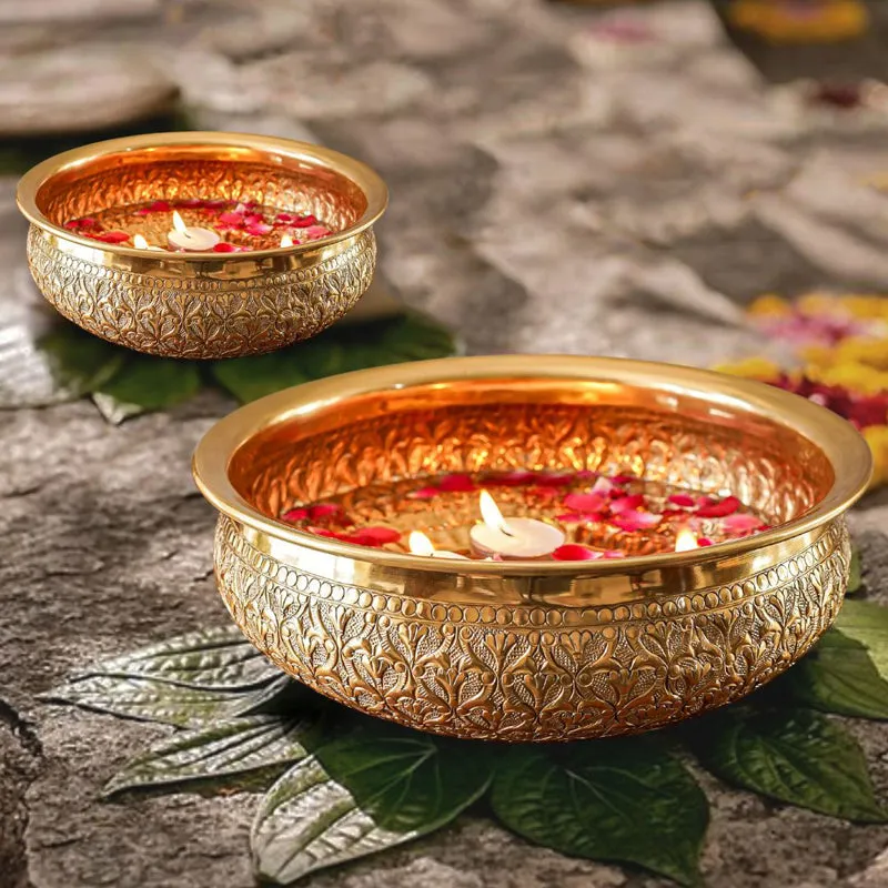 Mehira Metal Urli - Set Of Two media 1