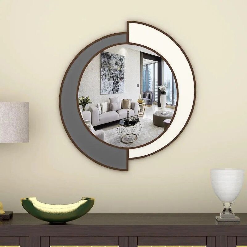 Yin-Yang Of Reflections Wall Mirror media 5