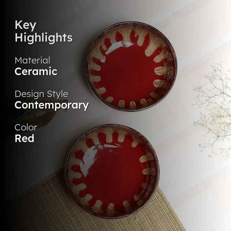 Gramae Handmade Serving Bowl - 700 ML media 2