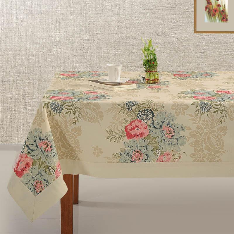 Swayam Floral Feast Table Cover - Six Seater media 3