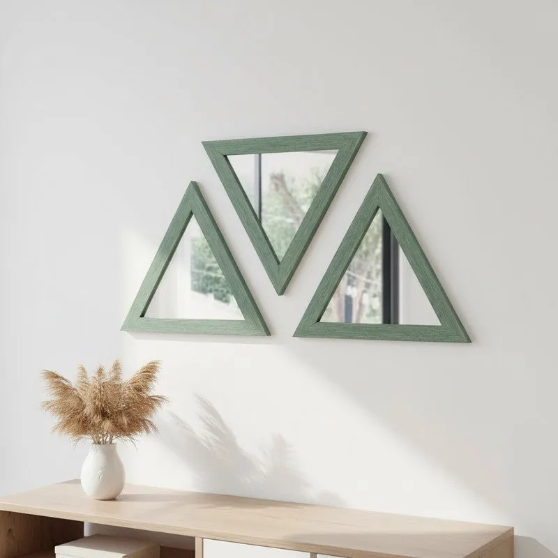 TriCut Wall Mirror - Set Of Three media 3