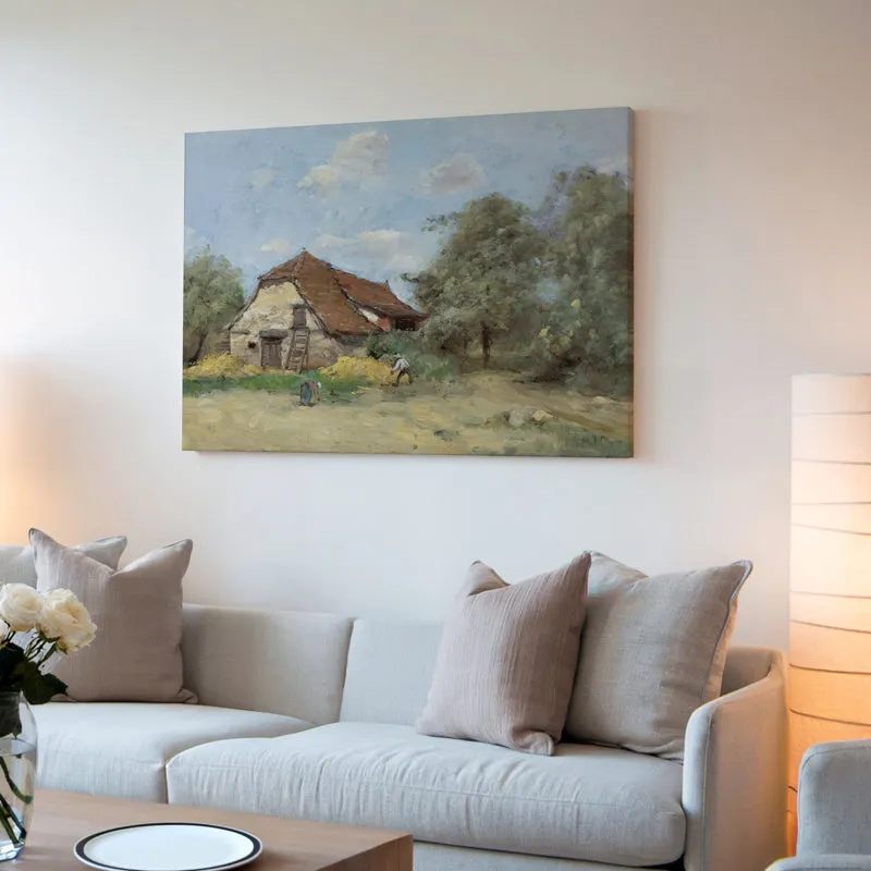Stone Cottage Wood Wall Art media 4