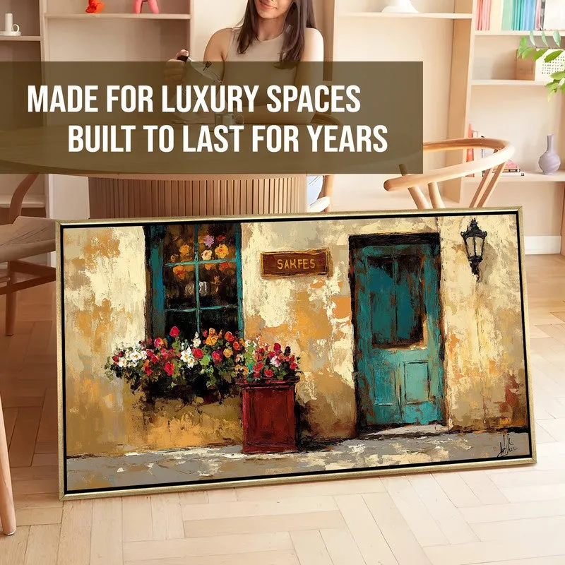 Maison Canvas Wall Painting With Frame media 7