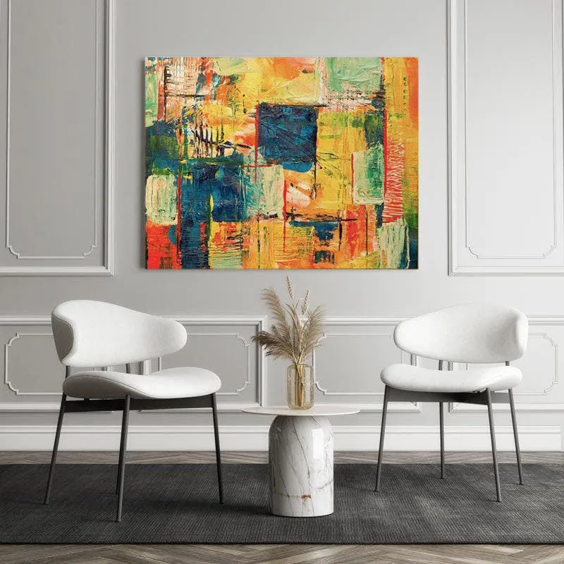 Dancing Brushstrokes Canvas Painting - Gallery Wrap media 5