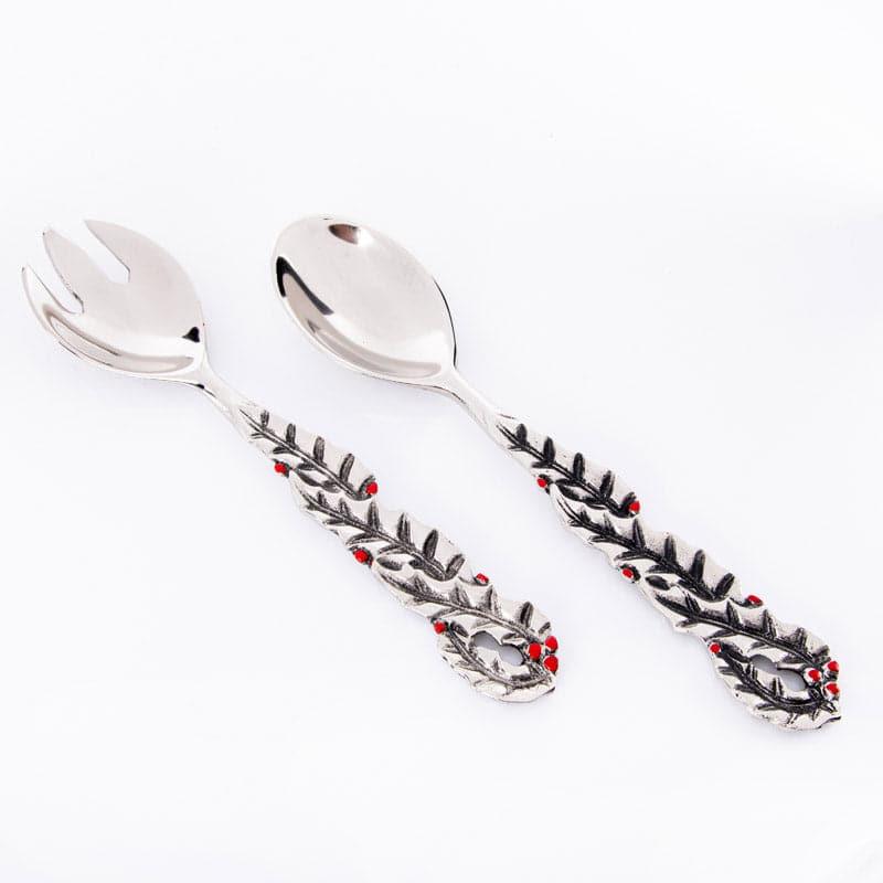 Bruna Twist Salad Spoon - Set Of Two media 5