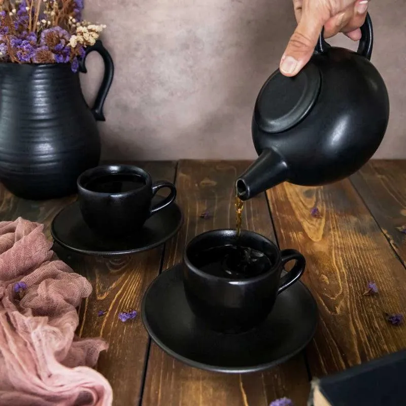 Vinara Handmade Cup & Saucer - 240 ML media 3