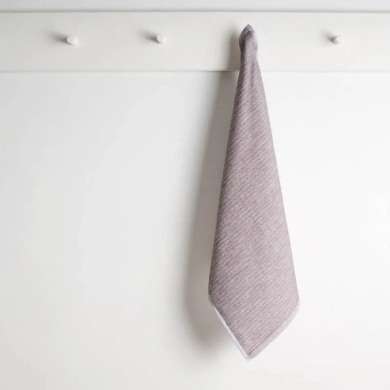 Pure Eartha Bamboo Hand Towel (Grey) - Set Of Two media 3