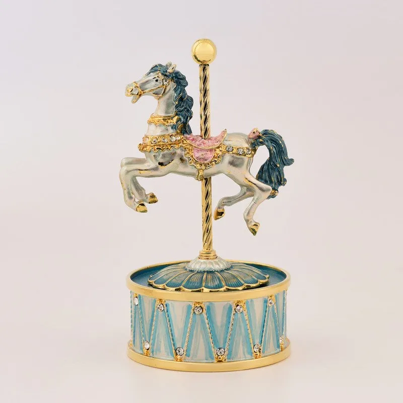 Royal Gallop 24K Gold Plated Mild Steel Showpiece media 3