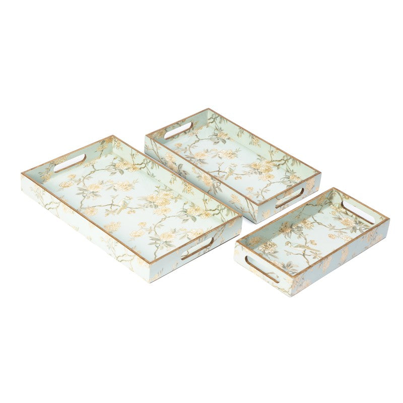 Briar Elegant Serving Tray Set - Ten Piece Set media 9