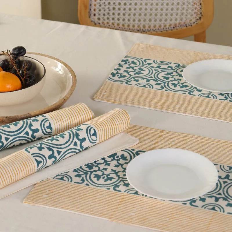 Ethnic Aura Canvas Table Mats - Set Of Four media 6