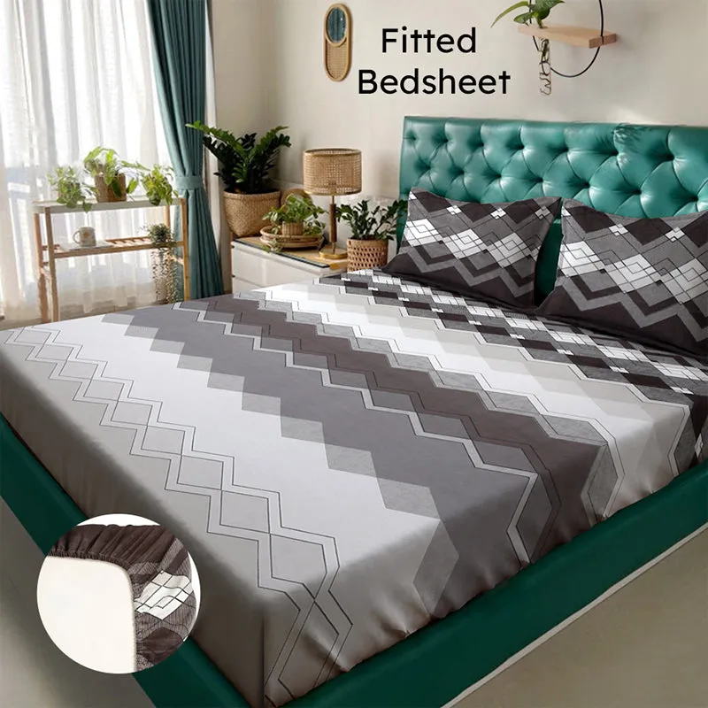 Alethea Fitted Bedsheet - 180 GSM media 3