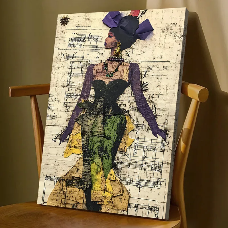 Painted Fashionista Wall Art media 5