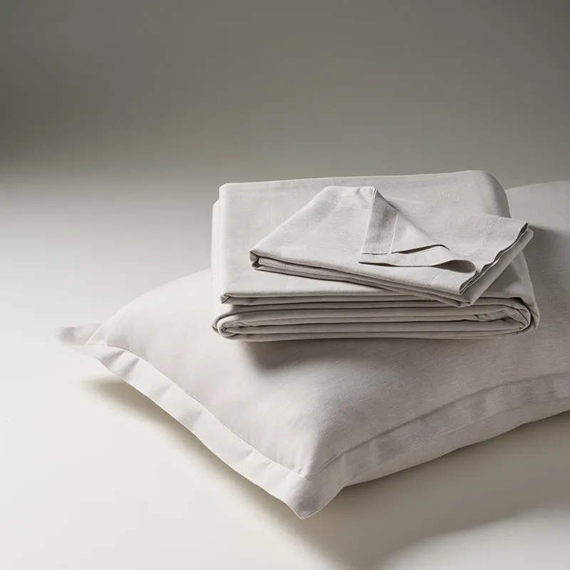 Lunar Weaves Bed Sheet - Feather Bamboo Cotton Bedsheet - 130 GSM media 3