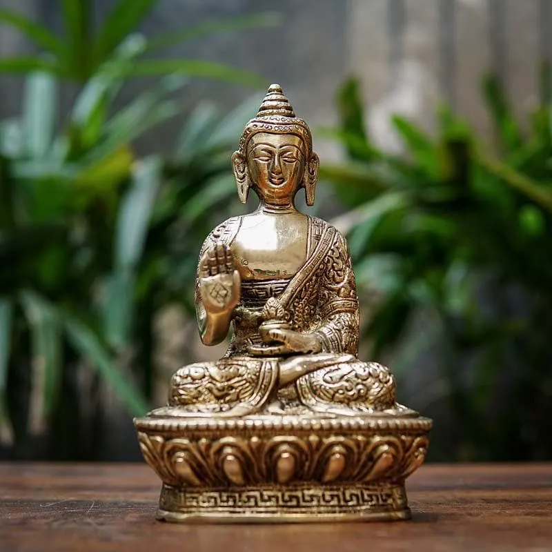 Buddha In Mudra Statue media 3