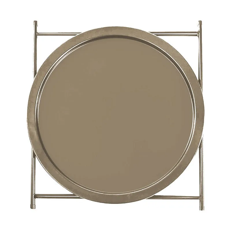 Cedar Metal Side Table - Grey media 4