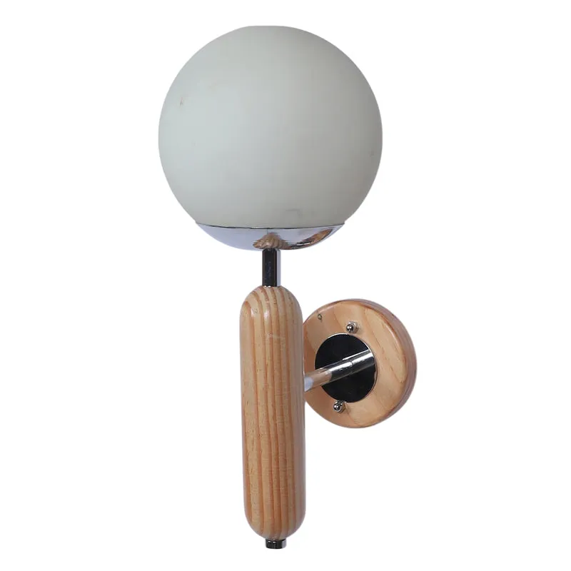 Moonette Wooden Wall Lamp media 5