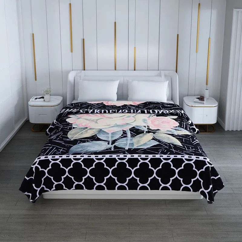 Monte Carlo Midnight Mosaic Blanket - 1000 GSM media 3