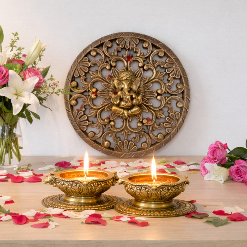 Ornate Ganesha MDF Wall Accent media 3