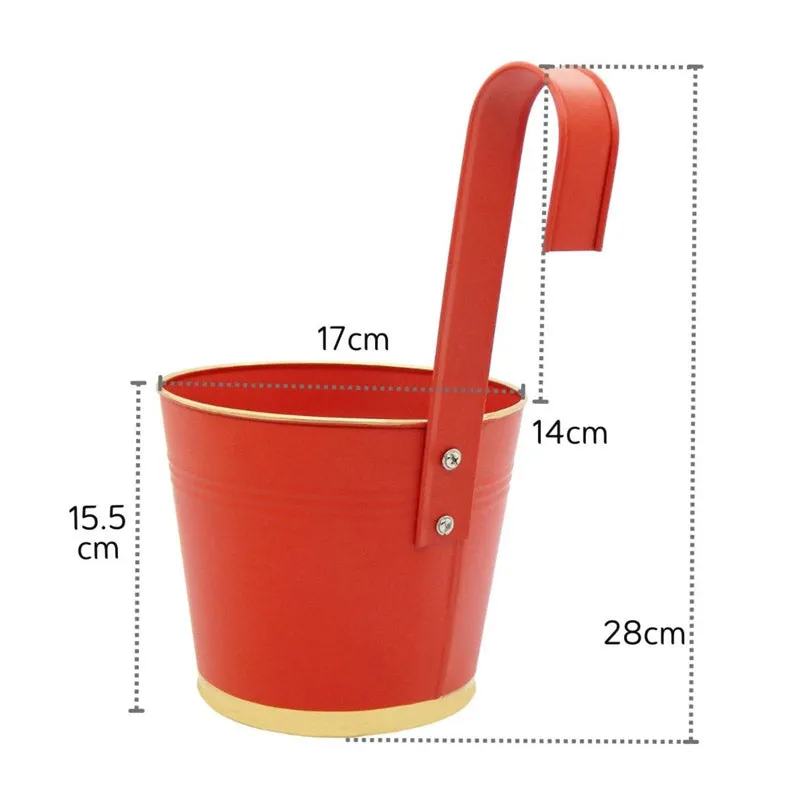 Lush Glow Planter (Red) - Set Of Three media 11