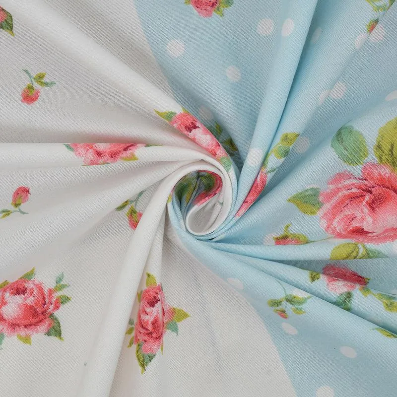 Calgary Plains Floral Frilled Bedding Set - Five Piece Set media 5