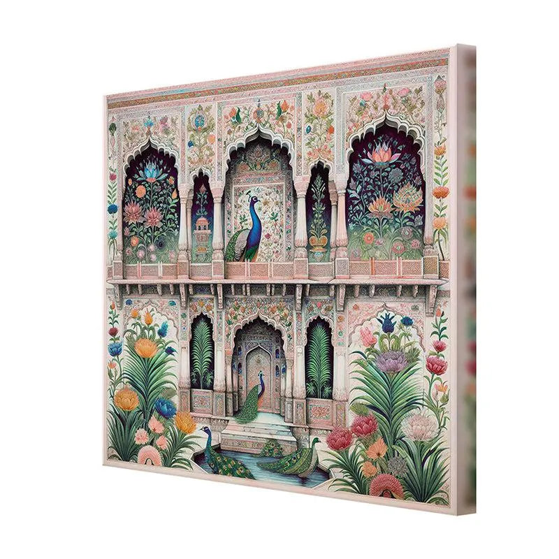 Indian Elegance Wall Painting media 5