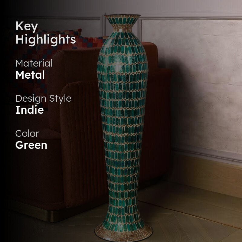Hector Metal Floor Vase image 2