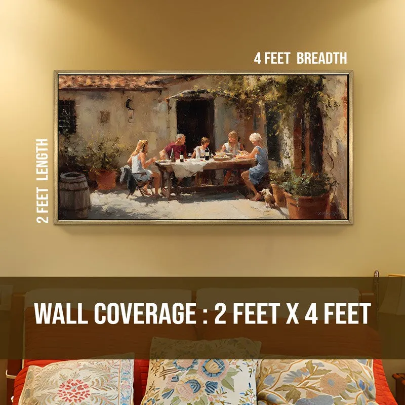 Kinfolk Canvas Wall Painting With Frame media 8
