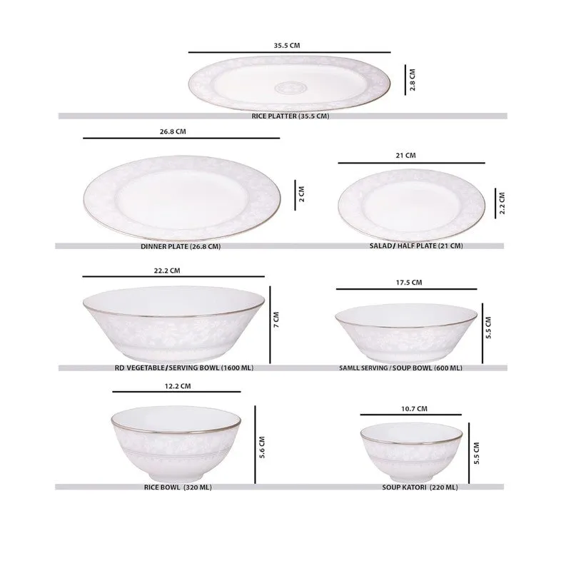 Noritake Nocturne Haven Dinner Set - Thirty Seven Piece Set media 10
