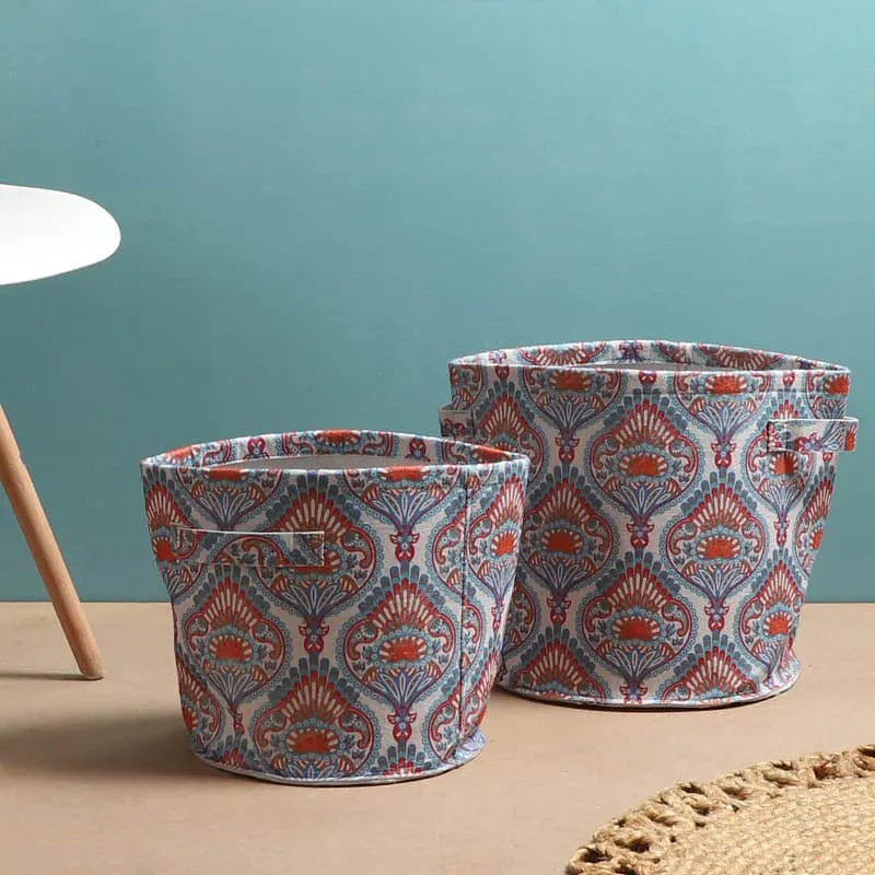 Space Saver Laundry Basket - Set Of Two media 3