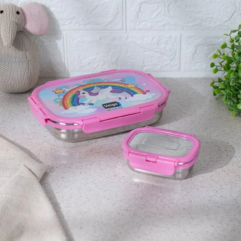 Rainbow Love Lunch Box (775/150 mL) - Two Piece Set media 1