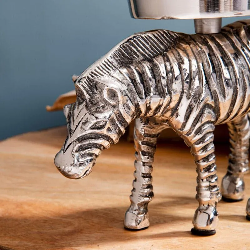 Zebra Zeal Candle Holder media 5