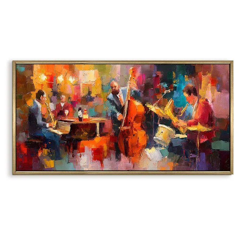 Polyphony Canvas Wall Painting With Frame media 3