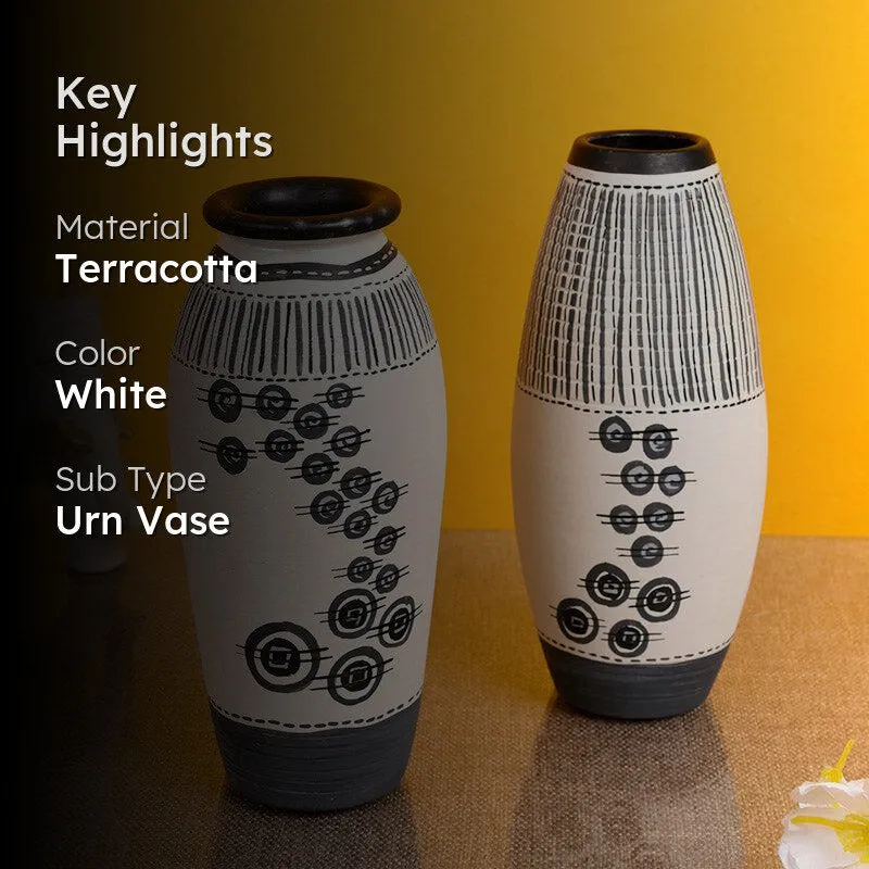 Vishaka Terracotta Vase - Set of Two media 2
