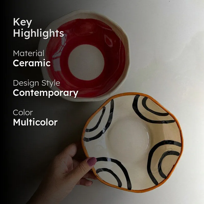 Nimora Serving Bowl (500 ML) - Set of Two media 2