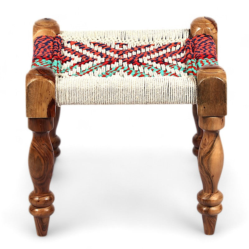 Ivrox Sheesham Wooden Bench - Multicolor media 3