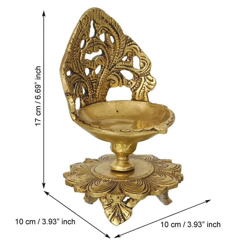 Mihira Brass Diya media 4