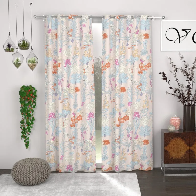 Petal Poetry Curtain Curtains - Set of Two media 5